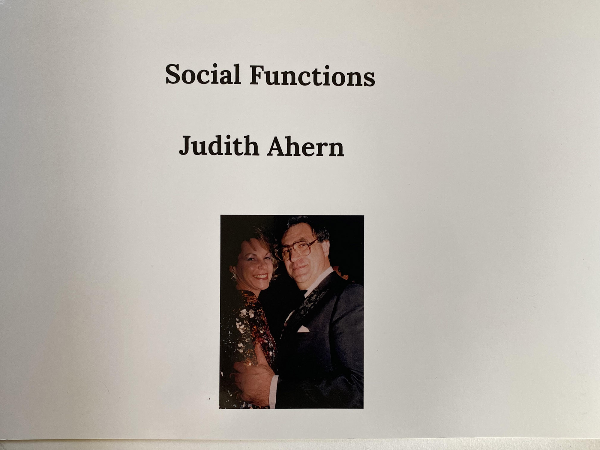 Social Functions